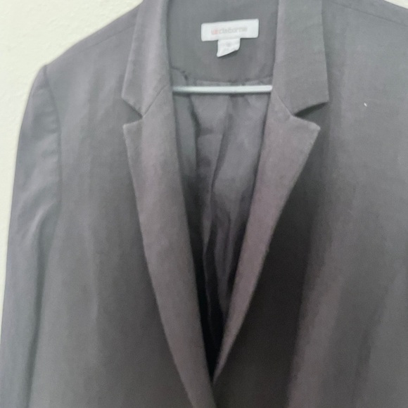 Liz Claiborne Style: Women’s Charcoal Gray Blazer Size 18 - Picture 9 of 10